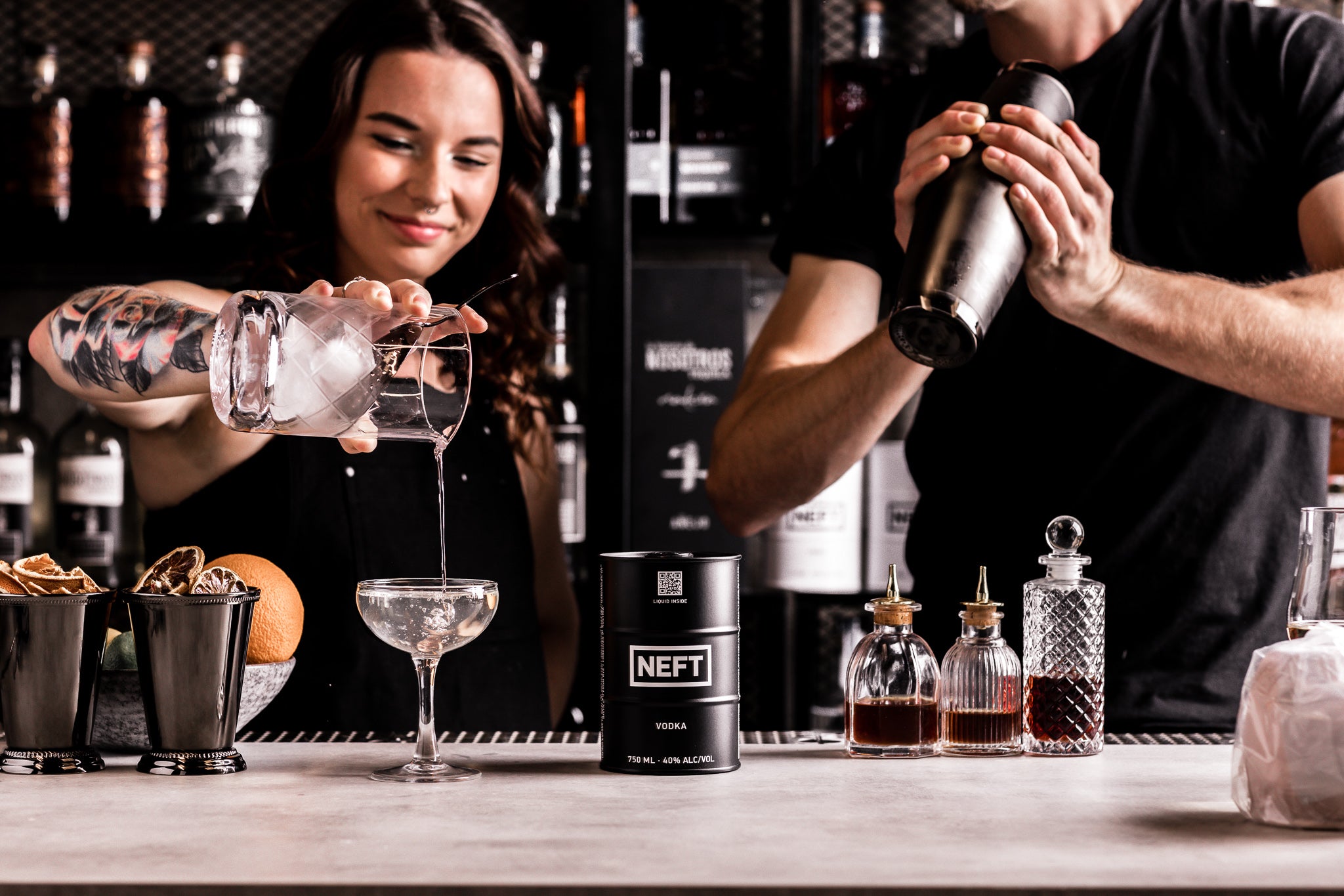 Creación de contenido mensual para NEFT